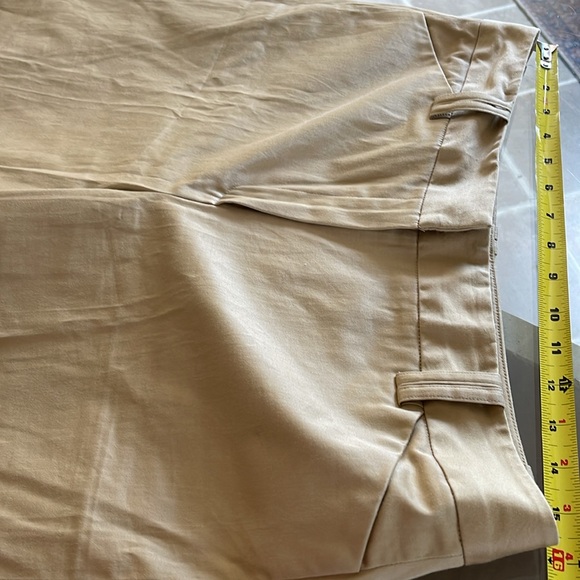 Larry Levine,12,97% cotton,3% spandex, wide leg/crop/ankle,summer work,like new. - Picture 4 of 10